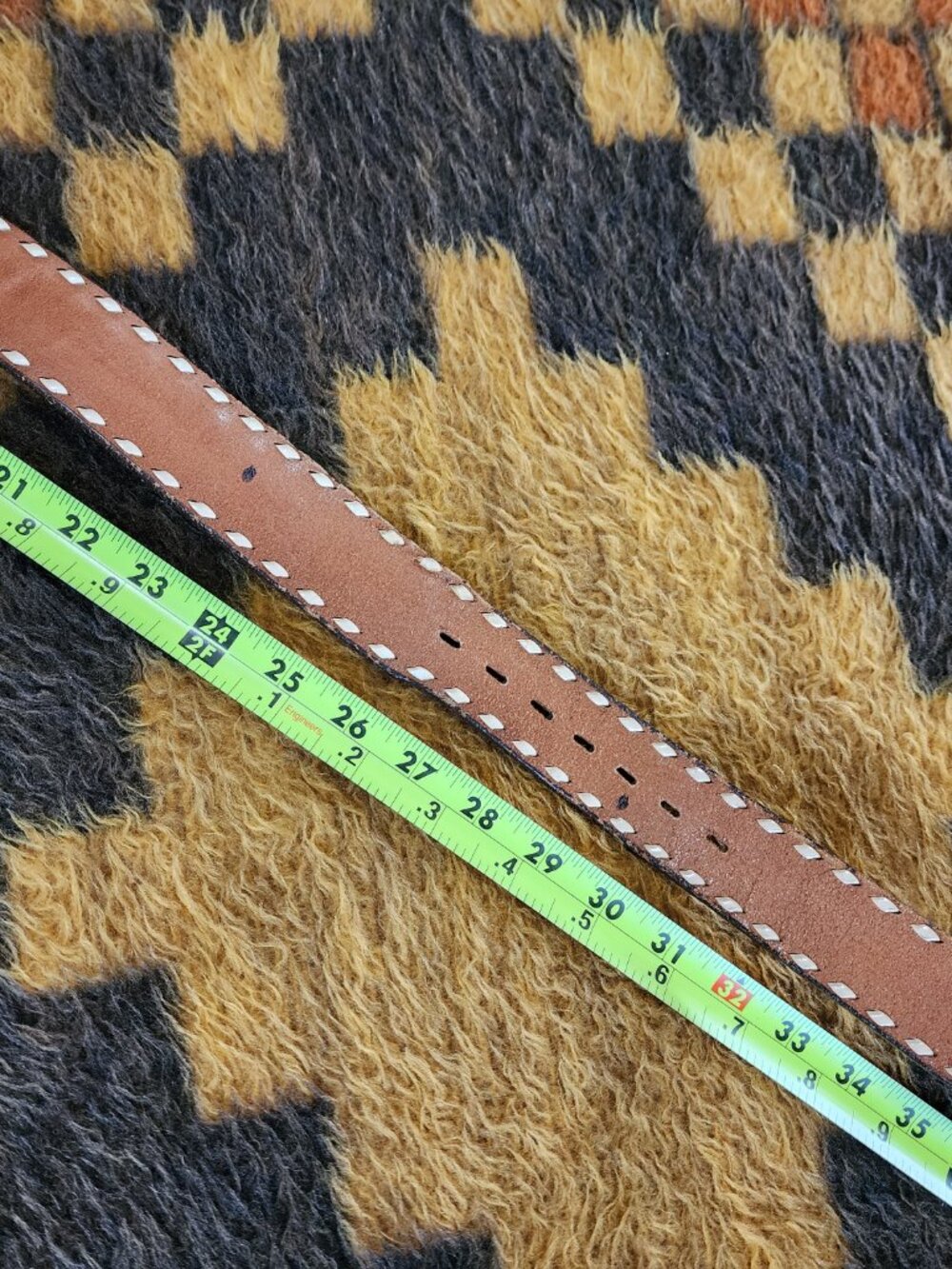 Justin Western Tooled Leather Belt | Personalized “Shari” View 6